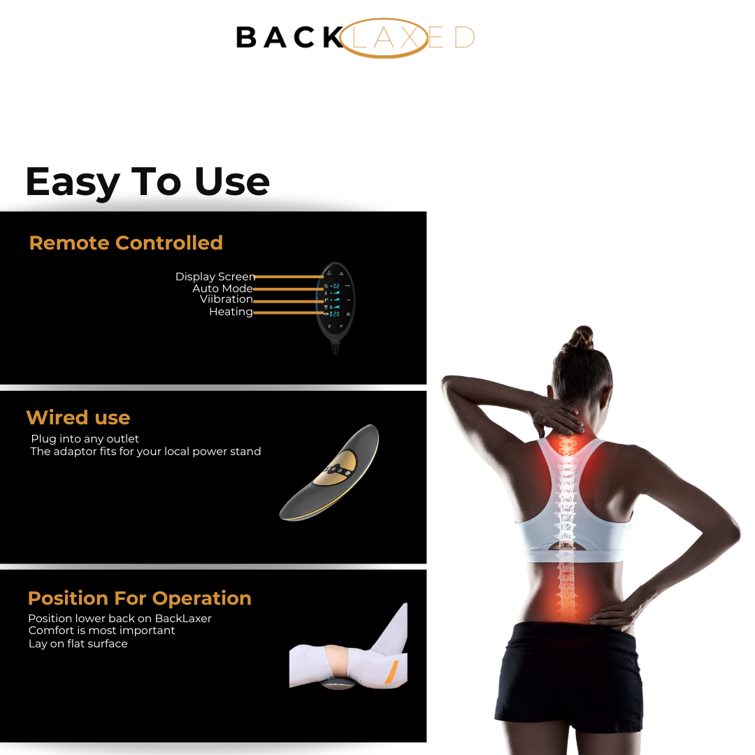 The Backlaxer ™ Lumbar back massage