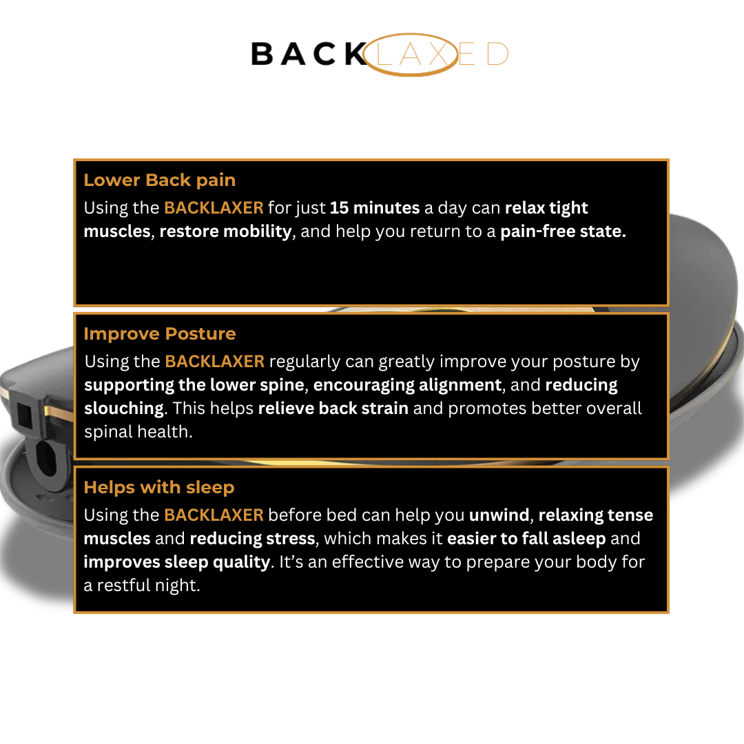 The Backlaxer ™ Lumbar back massage